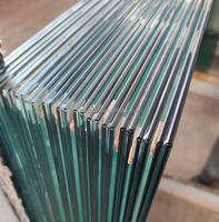 Verre feuilleté Cyclone transparent 2140*3300mm 13.8mm pour fenêtres et portes