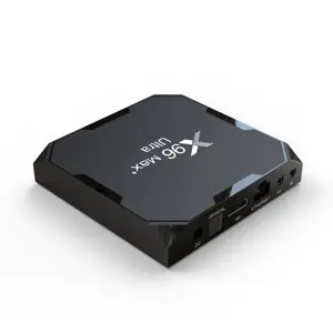 مصنع X96 ماكس بلس الترا اندرويد 11 S905x4 4 4G 16G 32G Wifi2.4g & 5g BT Google set top box مع عرض الوقت