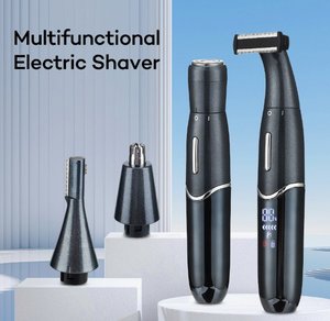 4 in 1 Electric Pet Trimmer Rechargeable Dog Cat Grooming Shaver Ear Hair Face Cleaning Clipper - Product Image 4