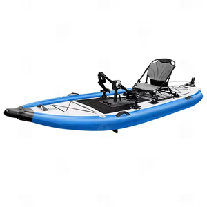 Kayak personnalisé avec pédales, canoë gonflable professionnel pour la pêche en mer avec siège EJ-FB03, kayak détachable EJ-FB03 - Product Image 1