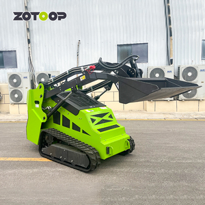 Euro 5 EPA Kubota Diesel Kompakt lader Mini Track Kompakt lader mit Forest Mulcher Rasenmäher - Product Image 2