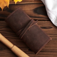Nouveauté : Organisateur de câbles de bureau, sac de rangement pour accessoires électroniques de voyage, enrouleur de câbles en cuir véritable pour chargeur de téléphone