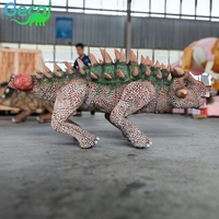 Dinosaure animatronique personnalisable, dinosaure robotique, dragon mécanique télécommandé pour parc d'aventure sur le thème des dinosaures