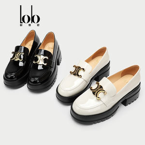 Mocassins de Luxe Noirs à Plateforme pour Femmes, Chaussures Plates Imperméables de Bureau, Souples et Légères, Style Ballet, Idéales pour la Mode Hivernale - Product Image 3