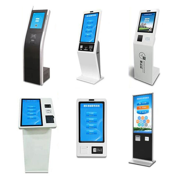 Banks Queue Management System Ticket Kiosk Queue Number Machine Queuing System