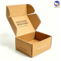 Boîte en carton recyclable personnalisée, best-seller, prix de gros pas cher pour l'expédition des petites entreprises e-commerce