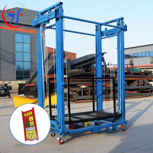 Piattaforma di Sollevamento Elettrica Pieghevole per Ponteggi, <span class=keywords><strong>Elevatore</strong></span> Elettrico per Ponteggi 8m - Product Image 1