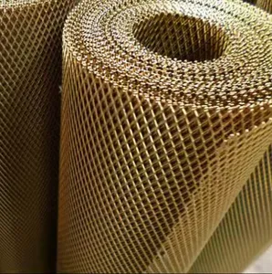 China supplier metal stainless steel decoration wire mesh small hole decorative perforated expanded metal mesh fencing