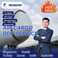 Transport aérien de la Chine vers le monde entier, DDP, 5 à 10 jours avec assurance, agent logistique