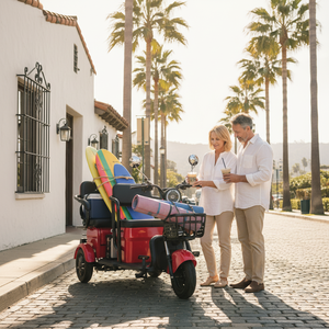 Triciclo Eléctrico Holladay de Alta Calidad, Más Vendido, <span class=keywords><strong>Scooter</strong></span> Eléctrico <span class=keywords><strong>para</strong></span> Adultos de 500W 60V con Diseño de Carrocería Abierta <span class=keywords><strong>para</strong></span> Familia y Carga - Product Image 6