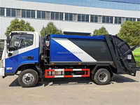Camions compacteurs à ordures Foton d'occasion abordables de 10 à 12 tonnes Camion compacteur à ordures Foton d'occasion à vendre