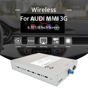 สำหรับ Audi A4 A5 B8 Carplay MMI 3G ระบบไร้สาย/แบบใช้<span class=keywords><strong>สาย</strong></span> Android Auto อินเทอร์เฟซกล้องมองหลัง หน้าจอ 6.5" 7" 8" - Product Image 6