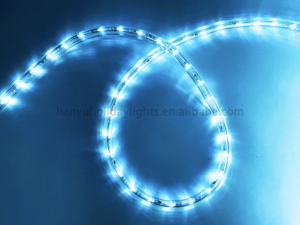 Fita de Neon <span class=keywords><strong>LED</strong></span> Inteligente <span class=keywords><strong>RGB</strong></span> Branca à Prova d'Água para Uso Externo 50 100 Metros 12V 220V Corda de Luz Natalina Iluminação Decorativa - Product Image 3