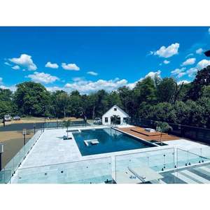 Maison <span class=keywords><strong>Clôture</strong></span> moderne en <span class=keywords><strong>plexiglas</strong></span> Main courante de <span class=keywords><strong>piscine</strong></span> en acier inoxydable Conception de rampe en verre - Product Image 2