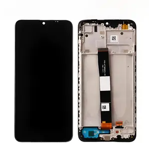 High quality replacement phone spare parts LCD Touch screen for redmi 9A 9C tested one by one with frame