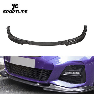 JCSportline - Labio de Parachoques Delantero de Fibra de Carbono G20 G28 para BMW Serie 3 G20 G28 M-SPORT 2020 - Product Image 1