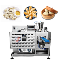 Gyoza-moño pequeño comercial, momos de pastelería, gyoza, máquina de fabricación de dumplings chinos, precio bajo