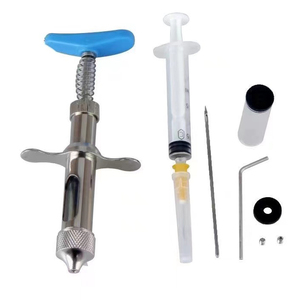 Fábrica al por mayor de una sola aguja pollo pato aves de corral jeringa continua inyector de Vacuna 2ml uso doméstico y venta al por menor aplicable - Product Image 5