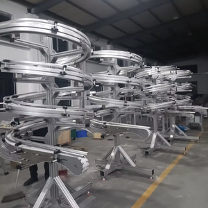 Nastro Trasportatore a Pressione Zero ad Accumulo Orizzontale a Spirale per Trasporto a Prezzo di Fabbrica - Product Image 1