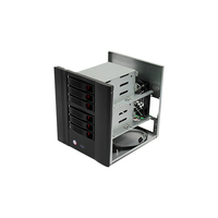Boîtier de serveur NAS de bureau à 6 baies à échange à chaud, boîtier d'ordinateur NAS avec USB 3.0, compatible Mini ITX, utilisé au bureau