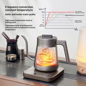 Bollitore Elettrico Professionale per Caffè e Latte, con Temperatura Costante, Isolamento Termico, Beccuccio Fine per Infusione, Teiera con Garanzia - Product Image 5