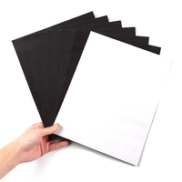 Feuilles Magnétiques Adhésives A4 Imprimables Jet d'Encre Flexibles pour A3 avec Rouleau de Caoutchouc, 8.5X11 Mm, pour Réfrigérateur, Papier Photo Magnétique de 11 3Mm