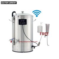 Guten 40L 50L 70L Système de microbrasserie tout en un Équipement de brassage de bière Kits de brassage à domicile Bouilloire à bière Kit De Brassage De Bire