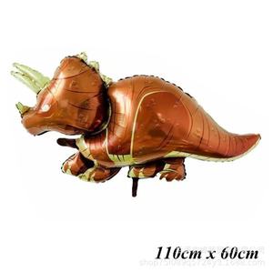 Nouveau dinosaure aluminium Film ballon tyrannosaure <span class=keywords><strong>Rex</strong></span> Velociraptor pour la fête de noël décoration d'événement élégant - Product Image 2