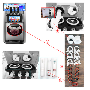 <b>Ice</b> <b>Makers</b> Automatic 3 Flavors Soft Serve <b>Ice</b> Making Commercial <b>Ice</b> Machine for Business Truck ZM-168 Gelato Solar Comm - Product Image 5