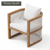 Vente en gros de mobilier de salle à manger moderne en aluminium tressé pour l'intérieur et l'extérieur, fabricant de meubles de jardin, de terrasse et de restaurant, sur mesure