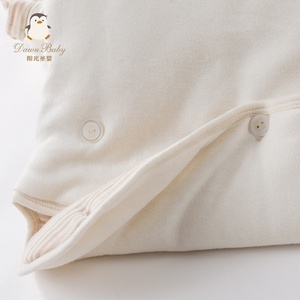 Couverture d'hiver en coton biologique <span class=keywords><strong>3</strong></span> <span class=keywords><strong>TOG</strong></span> pour tout-petit, surdimensionné, manches détachables, jambes extensibles, sac de couchage pour bébé - Product Image 5