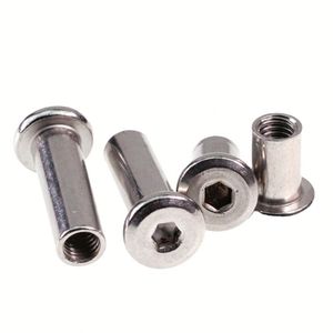 Tuerca Remache M3 M8 Ciega de Acero Inoxidable Pequeña, 90 Unidades, Cabeza Plana Avellanada, Roscada Tubular Hexagonal, Remache Moleteado - Product Image 1