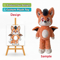 Jouets en peluche personnalisés, poupées douces avec des yeux de lunettes, personnages sur mesure, mascottes personnalisées pour les entreprises ou les marques, peluche en forme de lapin, jouet en peluche personnalisé