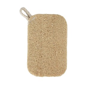 <b>Loofah</b> Cleaning Cloth Rectangle Natural Luffa Sponge Dishwashing Tool For Pots And Pans Single Layer Packaging - Product Image 2