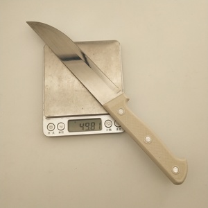 Couteau de <span class=keywords><strong>boucher</strong></span> professionnel en acier inoxydable de 7 pouces avec manche en PP coloré, couteau à sable multi-usages - Product Image 5