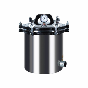 Autoclave Portátil Económico DWS-280B <span class=keywords><strong>de</strong></span> Acero Inoxidable SUS304 con Doble Uso Eléctrico y a Carbón - Product Image 1