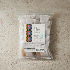 Damccot Black Rice K-Dessert Mochi Horneado, Pastel de Arroz Glutinoso Congelado, Paquete Individual de 10 Piezas - Product Image 1
