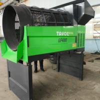 TAVOL Farm Vente en gros Crible à trommel robuste en acier pour compost
