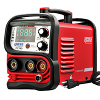 HONE FC145 1kg 110V/220V Machine à souder MIG sans gaz MIG/Stick/Lift-Tig 3-en-1 avec grand écran LCD à fil fourré Soudeuse MIG 110 220