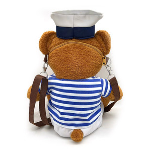 High Quality Customizable Teddy <strong>Bear</strong> Plush Backpack for Kids <strong>Cartoon</strong> Animal Penguin School <strong>Bag</strong> Perfect Gift - Product Image 1