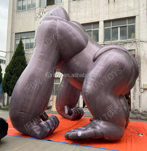 Animal gonflable géant réaliste, gorille/<span class=keywords><strong>orang</strong></span>-outan/dessin animé King Kong pour décoration ou publicité - Product Image 6