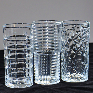 Grande <span class=keywords><strong>tasse</strong></span> à thé en <span class=keywords><strong>verre</strong></span> transparente de couleur personnalisée à la mode de luxe verres à eau en <span class=keywords><strong>verre</strong></span> - Product Image 6
