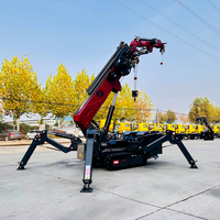 Guindaste Aranha Portátil RST L-320 CE EPA EURO 5 de 2t, 3t, 5t, 8t – Máquina de Elevação e Guindaste Mini Aranha de Esteira de 3 Toneladas