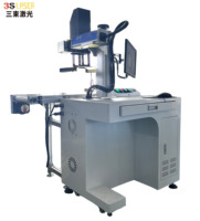 Marqueur laser 3S de table, dernière conception, refroidissement par air, pour marquage de tuyauterie, facile à utiliser, formats DXF AI