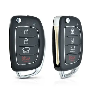 工厂通用汽车智能控制更换汽车空白钥匙无线遥控4按钮汽车钥匙