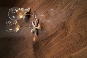 Plancher en <span class=keywords><strong>noyer</strong></span> noir <span class=keywords><strong>américain</strong></span> massif de 150x18 mm de large - Product Image 4