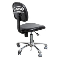 Prix d'usine Leenol PU moussant ESD chaise chaise de bureau chaise de laboratoire