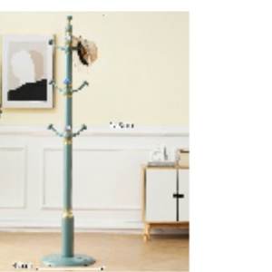 Porte-manteau en bois moderne 36903-M1-A/B/G/H/W - Product Image 3