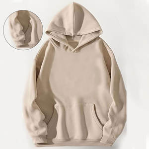 Vente en gros de sweats à capuche pour hommes de haute qualité avec logo personnalisé sur le devant, style streetwear d'hiver, en polyester et coton tissé, coupe régulière, uni - Product Image 6