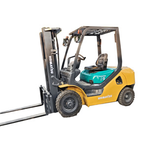 High Efficiency 3T Mini <b>Forklift</b> Portable Komatsu <b>Manual</b> Power Engine Components-Hot Sale Fast Delivery Rough Terrain Use - Product Image 1